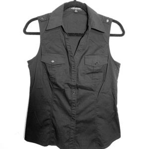 EXPRESS DESIGN STUDIO Slim Sleeveless Shirt